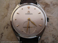 Load image into Gallery viewer, Huge Silver Dial Omega 30T2PC WWII Era, Manual, Huge 38mm
