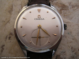 Huge Silver Dial Omega 30T2PC WWII Era, Manual, Huge 38mm