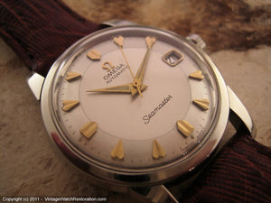 Omega Seamaster Date Two-Tone Dial, Automatic, Large 34.5