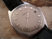 Load image into Gallery viewer, Dove Gray Dial Omega Stunner with Date, Automatic, Large 34.5mm
