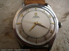 Load image into Gallery viewer, Attractive WWII Era Bumper Omega with Silver Dial , Automatic, 33mm
