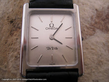 Load image into Gallery viewer, Omega DeVille in Rectangular Stainless Steel Case, Manual, 25x32mm
