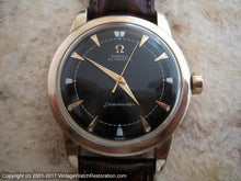 Load image into Gallery viewer, Black Dial Omega Seamaster Bumper Movement, Automatic, Large 35mm
