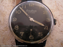 Load image into Gallery viewer, Omikron 21 Rubis German Military &#39;Bundeswehr-type&#39; Black Dial, Manual, Large 35mm
