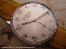 Load image into Gallery viewer, Magnificent Silver Dial 21 Rubis Omikron Wehrmachtswerk (army movement), Manual, Large 35mm
