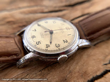 Load image into Gallery viewer, Olma Original Cream Patina Dial with Perfect Second Tick Markers,  Automatic, Large 35mm
