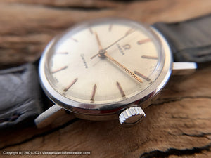 Omega Geneve Silver Dial Classic Mid-Sixties Classic, Manual, 35.5mm