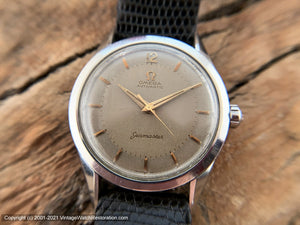 Omega Seamaster Original Two-Tone Tan Dial, Automatic, 33mm