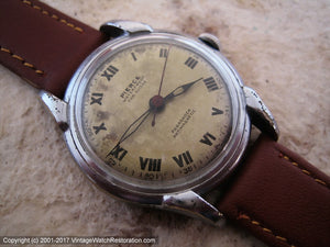 Pierce 'Parashock' Original with Roman Numeral Dial, Manual, 33mm