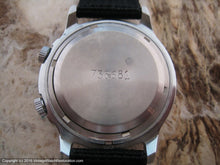 Load image into Gallery viewer, Poljot Alarm with Black and White Dial - Soviet USSR Era, Manual, Very Large 37mm
