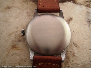 Revery Two-Tone Original Black & Tan Dial with Pigskin Strap, Manual, Large 35mm
