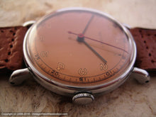Load image into Gallery viewer, Amazing NOS Copper Dial Revery with Tear Drop Lug Case, Manual, 33mm
