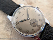 Load image into Gallery viewer, Rialto Military-Style with Unusual Gray-Tan Dial, Manual, 33mm
