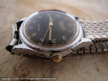 Load image into Gallery viewer, Rohrer Splendor WWII Era Military Black Dial, Manual, 32mm
