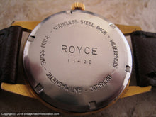 Load image into Gallery viewer, Royce Date in Rose Gold Case, Manual, Large 34mm
