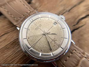 Royce Two Tone Warm Patina Dial with Date , Manual, 34mm