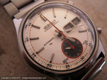 Load image into Gallery viewer, Attractive Day/Date Seiko Chronograph Model 7016, Automatic, V.Large 37.5mm
