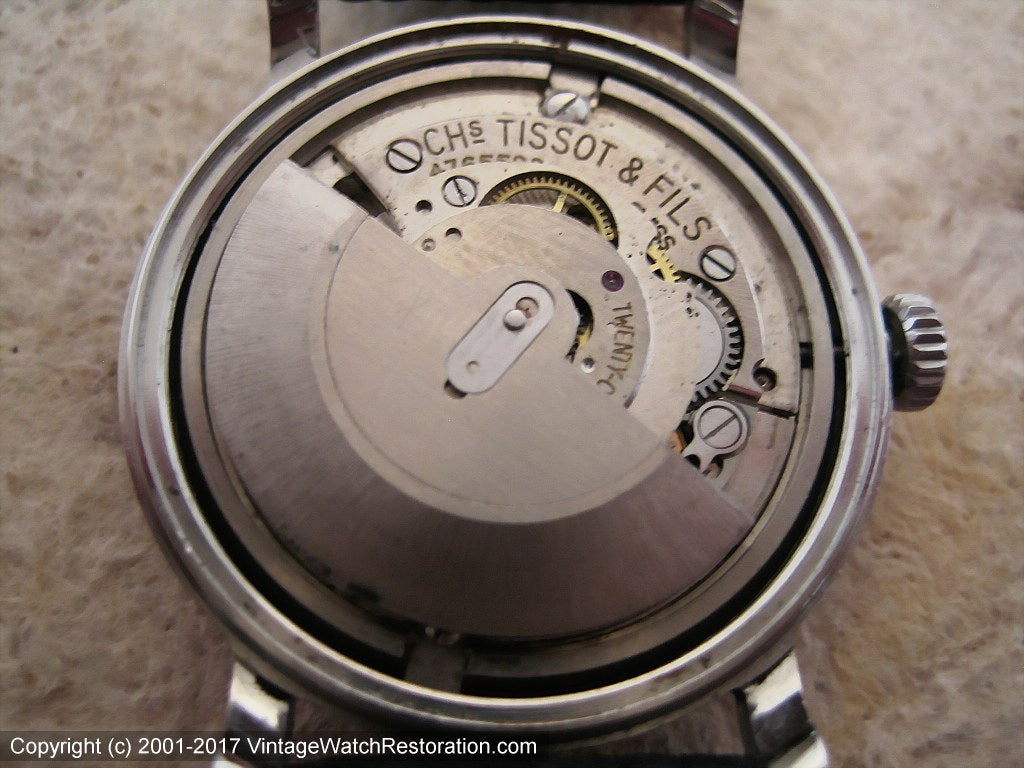 Tissot 'Visodate' Seastar, Automatic, Large 34mm – Vintage Watch