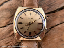 Load image into Gallery viewer, Turler Two Tone Dial, Gold and Dark Gray, Alarm Function, Manual, 34x41mm
