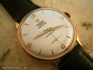18K Rose Gold Universal Freccero, Automatic, Very Large 34.5mm