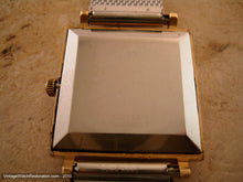Load image into Gallery viewer, Very Large Square Universal with Gold Dial, Automatic, 30x30mm
