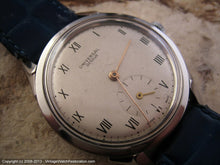 Load image into Gallery viewer, Original Roman Silver Dial Universal Geneve, Manual, Large 35mm
