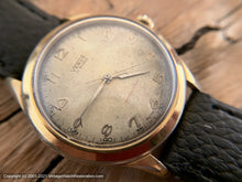 Load image into Gallery viewer, Venus 17 Rubis Patina Dial with Minute and Second Tick Markers, Manual, 38.5mm
