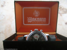 Load image into Gallery viewer, Wakmann Gem of Gem Black Dial Chronograph, Manual, Huge 37mm
