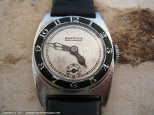 Load image into Gallery viewer, Original Tonneau Westfield with Black Enameled Bezel Number Ring, Manual, 27x34mm
