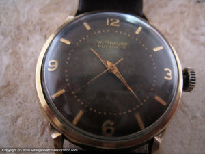 Wittnauer Chocolate Brown Dial, Automatic, 33mm