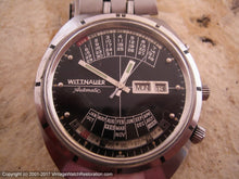 Load image into Gallery viewer, Wittnauer Midnight Blue All Original, Manual, Huge 42mm
