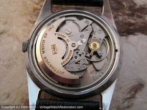 Silver-White Dial Wittnauer, Automatic, 33.5mm