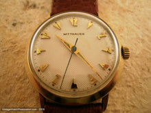 Load image into Gallery viewer, Most Unusual Aztec-Deco Honeycomb Dial Wittnauer, Manual, 33mm
