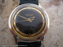 Load image into Gallery viewer, Stunner Wittnauer Deco Style Gold and Black Dial, Automatic, Large 34mm

