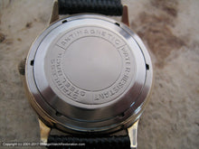 Load image into Gallery viewer, Stunner Wittnauer Deco Style Gold and Black Dial, Automatic, Large 34mm
