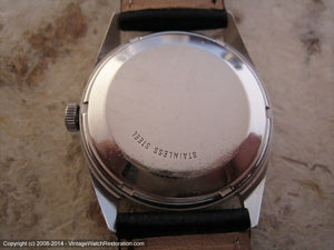 Wittnauer Geneve Black Dial with Date, Automatic, 33mm