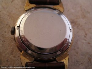 Wittnauer Light Golden Dial and Decorative Lugs, Automatic, Large 34mm