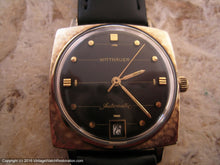 Load image into Gallery viewer, Wittnauer Nifty Fifties Black Dial with Date, Automatic, 30x30mm
