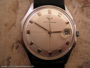 Wittnauer Two Tone Dial with Date, Manual, 33x37mm