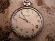 Load image into Gallery viewer, Wyler Pocketwatch with Magnificent Dial, Manual, 48mm
