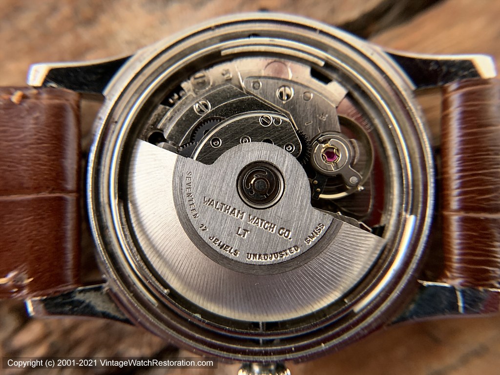 Waltham self outlet winding watch