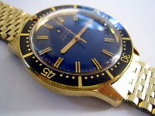 Load image into Gallery viewer, Zenith Blue Dial Diver, Automatic, Huge 38mm
