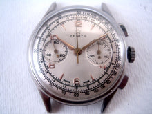 Load image into Gallery viewer, Rare Zenith Excelsior Park Stainless and Rose Gold, Chronograph, Very large 36mm
