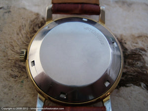 Zenith Gold Star with Date at 4:30, Automatic, Large 34mm