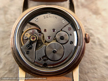 Load image into Gallery viewer, Zenith with Date at 4:30 in Rose-Gold Case, Manual, 34mm
