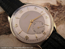 Load image into Gallery viewer, Impressively Sized and Stunning Zenith Two-Tone, Manual, Very Large 37mm
