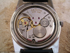 Zenith Sporto with Gray Dial, Manual, 36x43.5mm