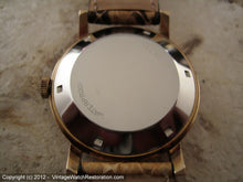 Load image into Gallery viewer, NOS Zenith 2522PC in Minty Rose Gold Filled Case with Pie Pan Dial, Automatic, Large 34mm
