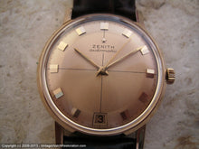 Load image into Gallery viewer, Stunningly Beautiful 18K Rose Gold Zenith with Rose Gold Dial, Automatic, 33mm
