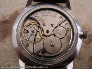 Zenith Gold Star White Dial Cal 2522, Manual, 36mm